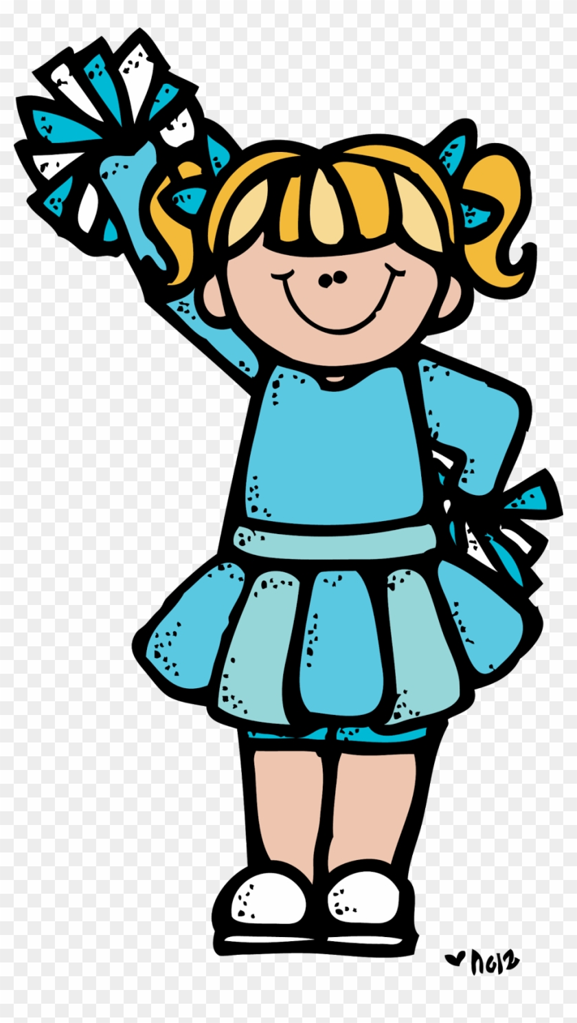 Third Grade Team Team - Melonheadz Cheerleader Clipart #204408