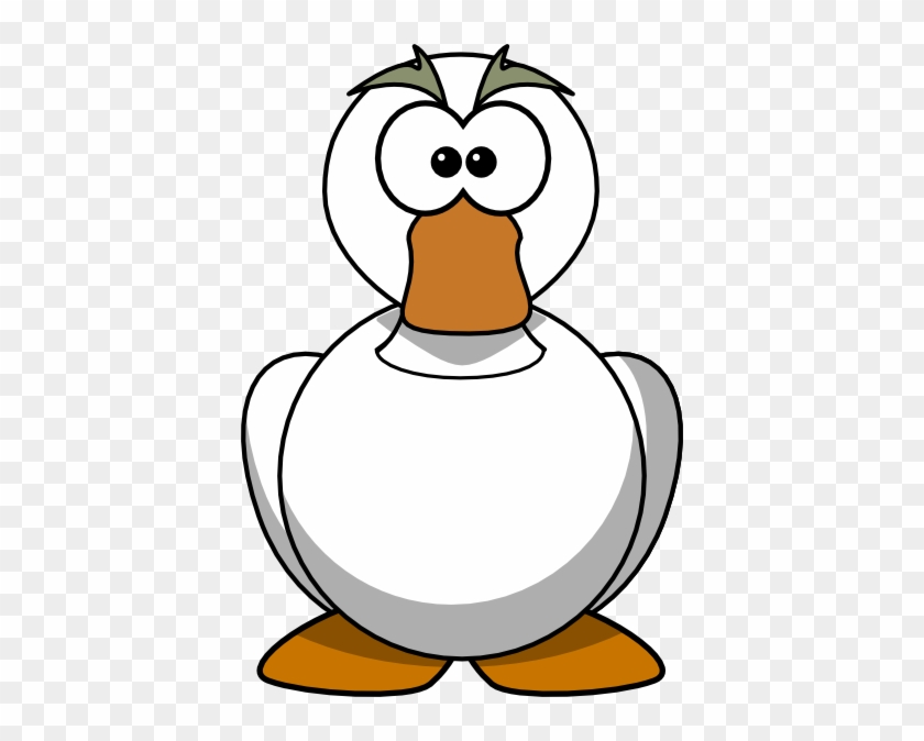 Goose Cartoon Free Cliparts That You Can Download To - Cartoon Duck Big Eyes #204418