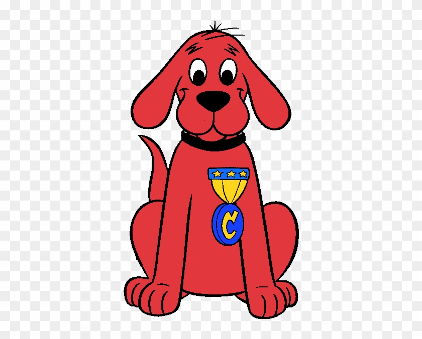 Characters Welcome Door Decor - Clifford The Big Red Dog Clipart #204528