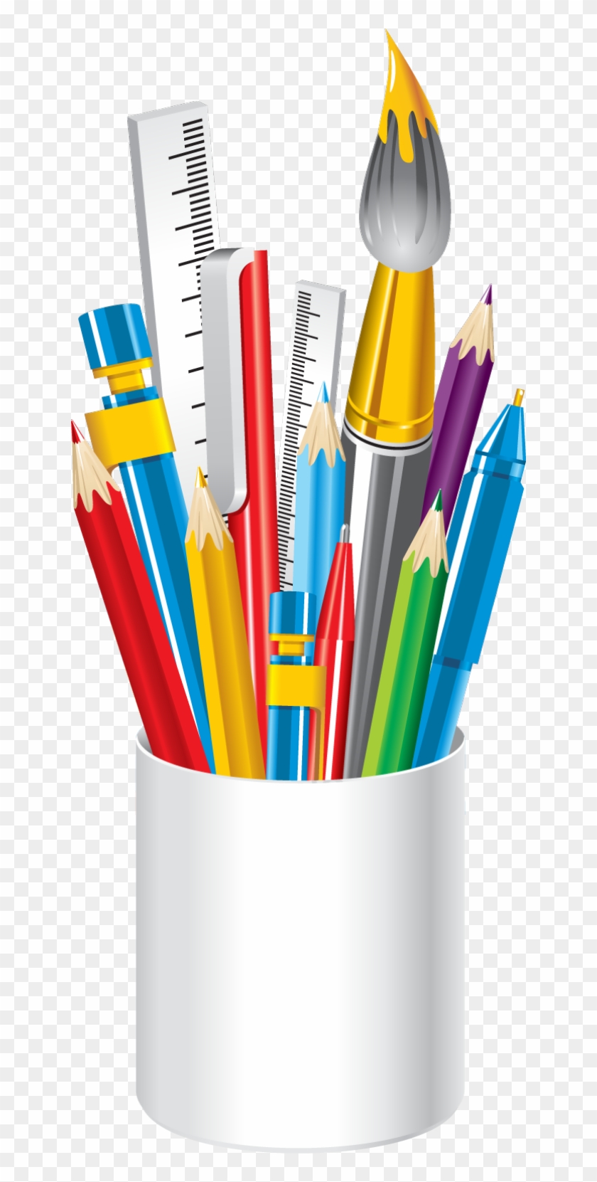 Web Design - School Supplies Png #204547