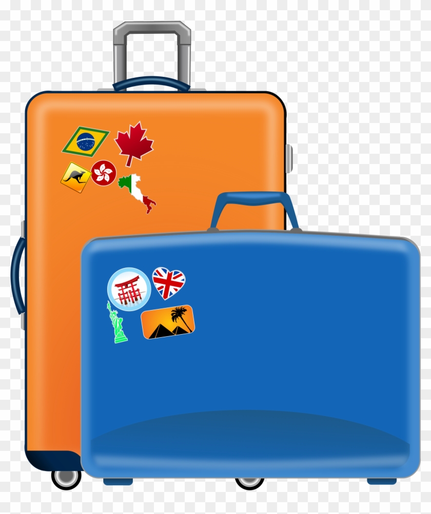 Suitcases Clipart #204564