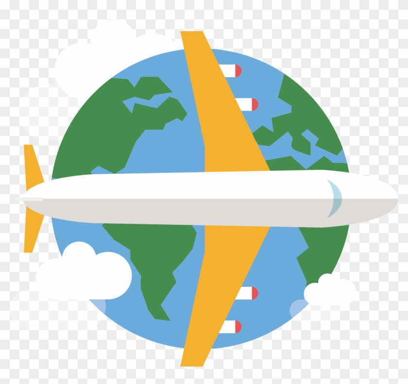 Flight Airplane Air Travel Clip Art - Airplane #204587
