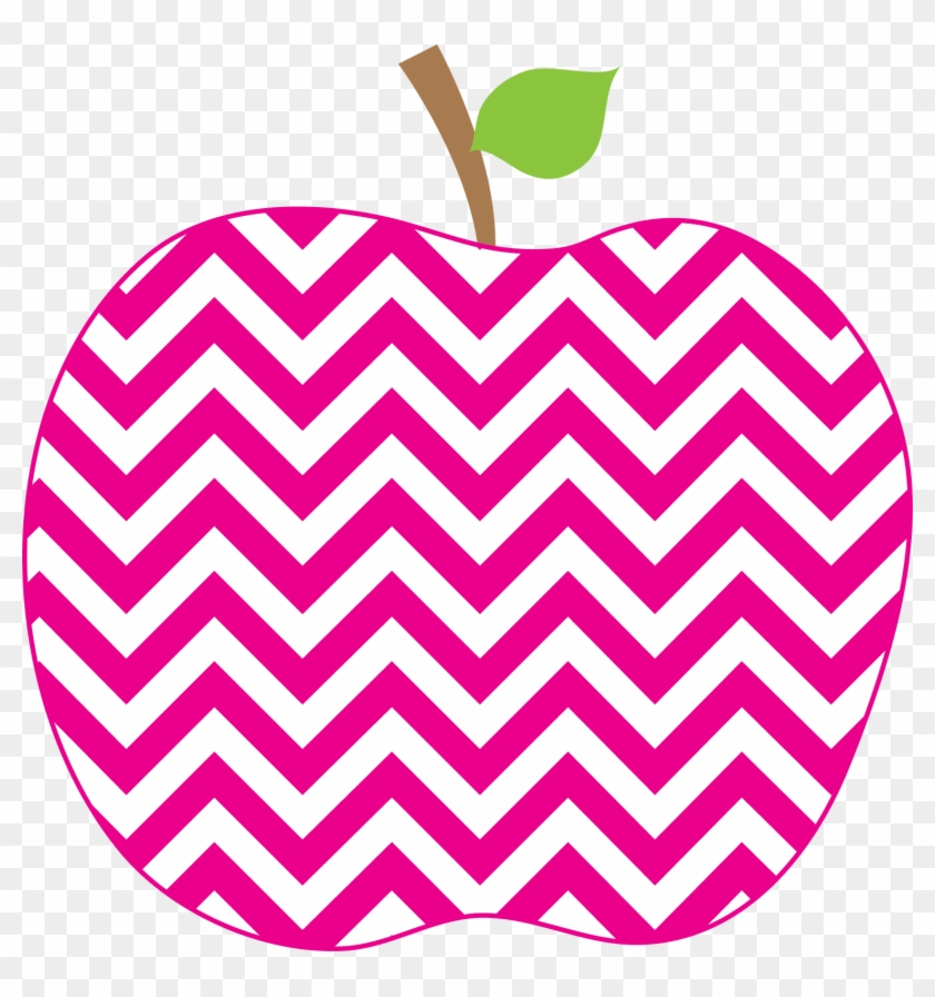 Apple - Chevron Apple Clip Art #204596