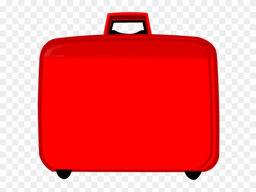 Suitcase Clip Art The Cliparts Cliparting - Red Suitcase Clipart #204597