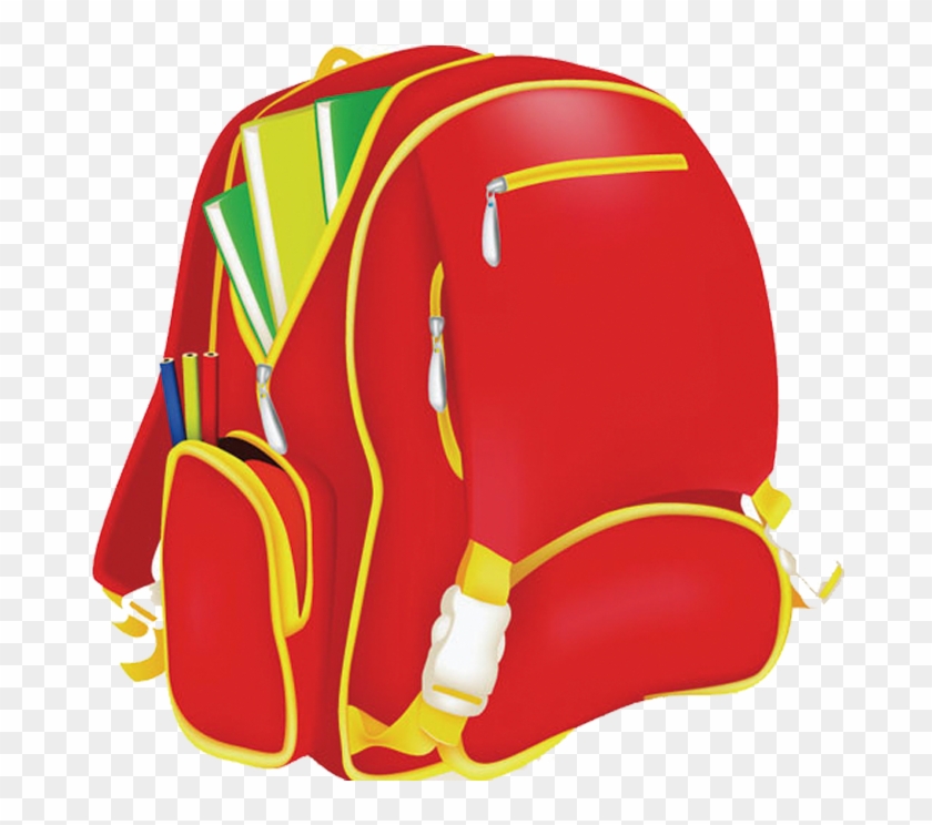Bag School Backpack Clip Art - Bag #204627