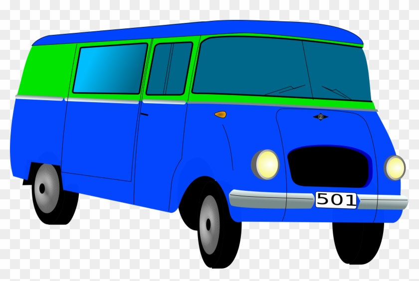 Clipart Nysa 501 Towos - Clip Art Mini Bus #204636