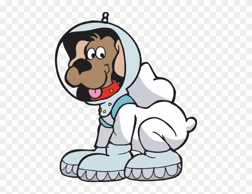 Pioneers Of Space Travel - Space Dog Cartoon Png #204643