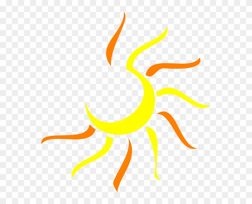 Half Sun Clip Art - Half Sun #204714