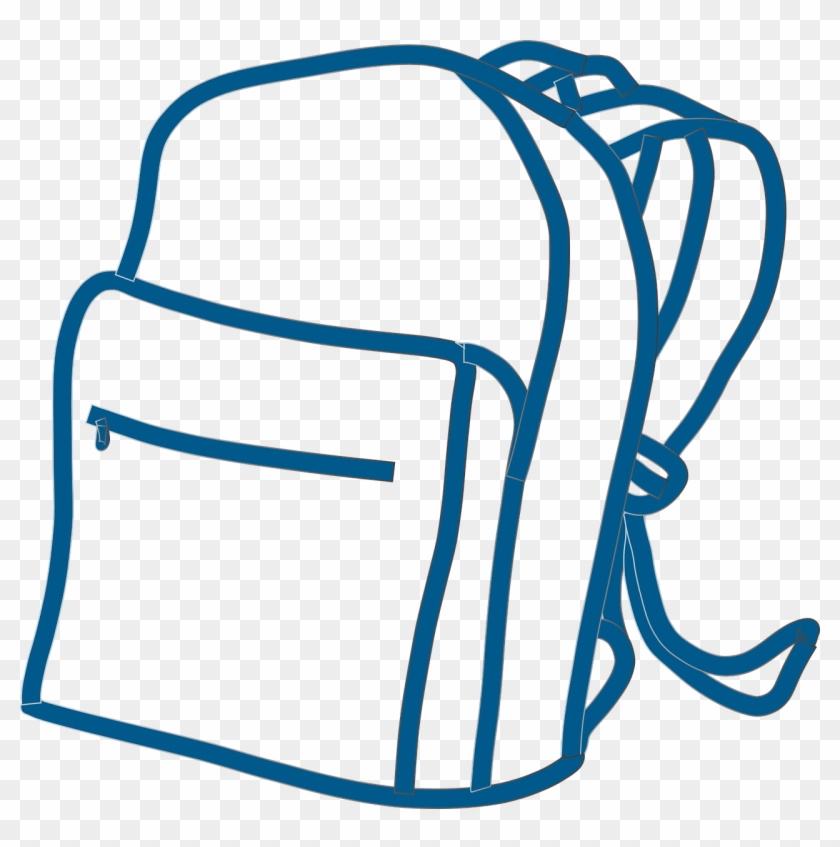 Backpack - Clipart - Transparent Background Backpack Clipart #204718