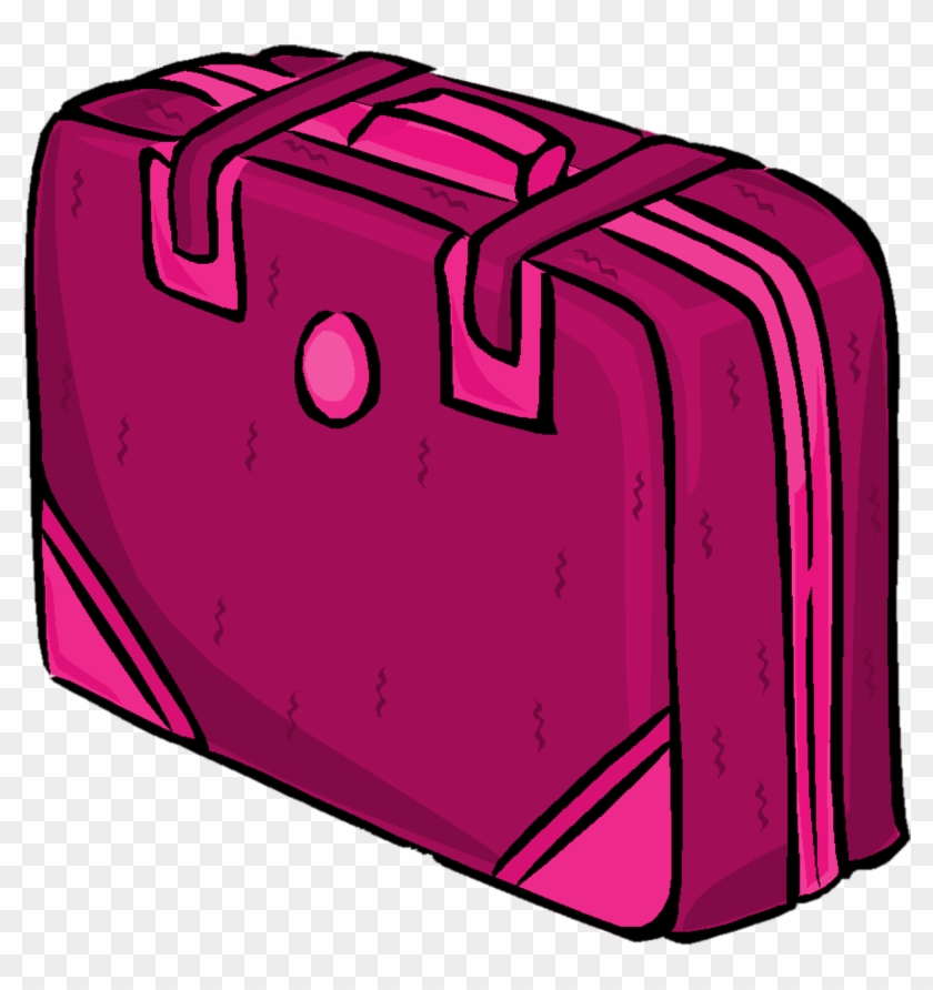 Suitcase Clipart Pink Suitcase - Mala De Viagem Rosa Png #204729