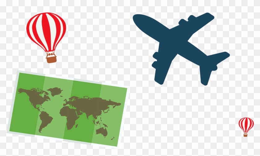 Tourism Logo Clip Art - World Map Greeting Cards #204767