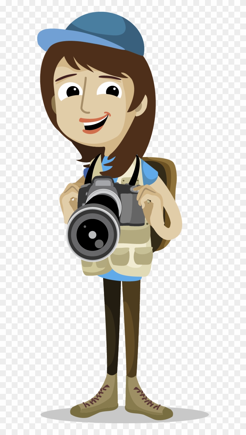 Photography Photographer Clip Art Mujer Animada Png Free Transparent Png Clipart Images Download