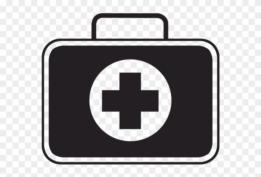 Briefcase With Medical Sign - Certificate Symbol #204825