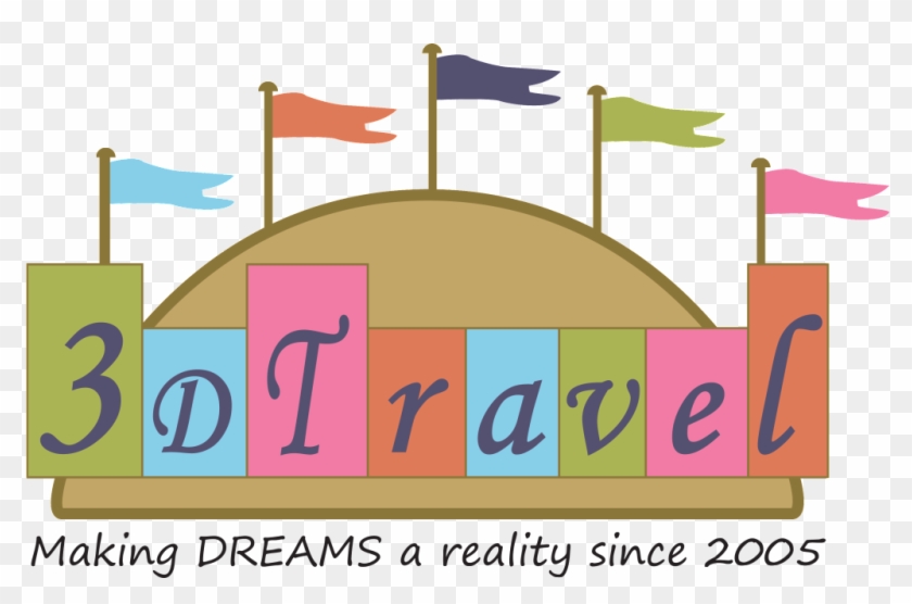 3d Travel Logo Transparent Http - Illustration #204875