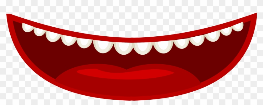Smile Clipart Open Mouth - Mouth Clipart Transparent Background #204907