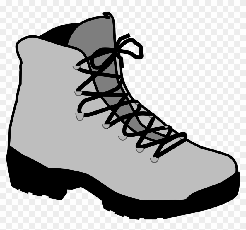 Clip Art Hiking Boots Clipart - Hiking Boots Clipart #204933