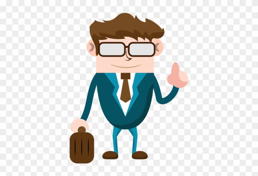 Business Man With Suitcase, Business, People, Man Png - Illustration #204975