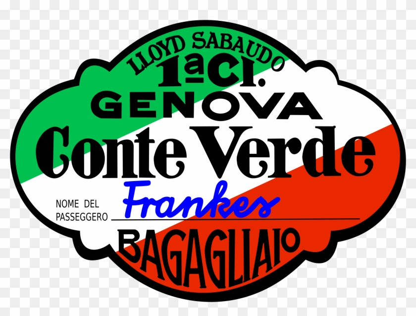 This Free Icons Png Design Of Lloyd Suitcase Sticker - Genoa / Genova Italy Mug #204989
