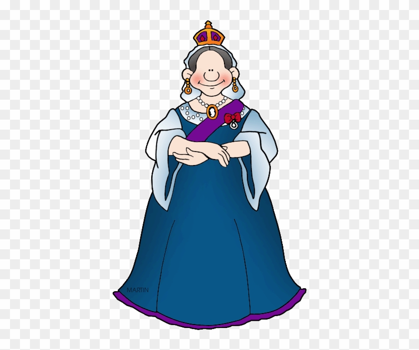 Queen Victoria - Philip Martin Clipart Queen #204996