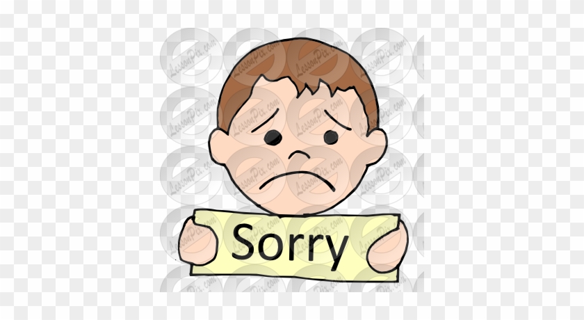 Sorry Picture - Sorry Clipart #204999