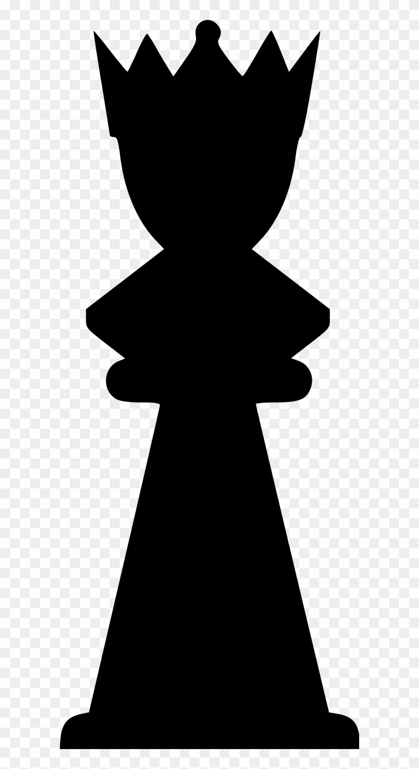 Chess Queen Clipart - King Queen Chess Vector #205021