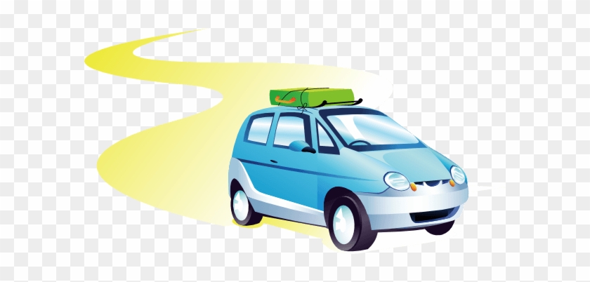 Travel Car Clip Art At Clker - Car Travel Png #205036