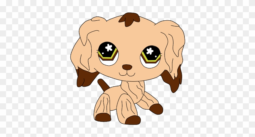 Anastasija Angeleska Lps Clipart 4 U Sorry It's Late - Draw A Lps Cocker Spaniel #205052