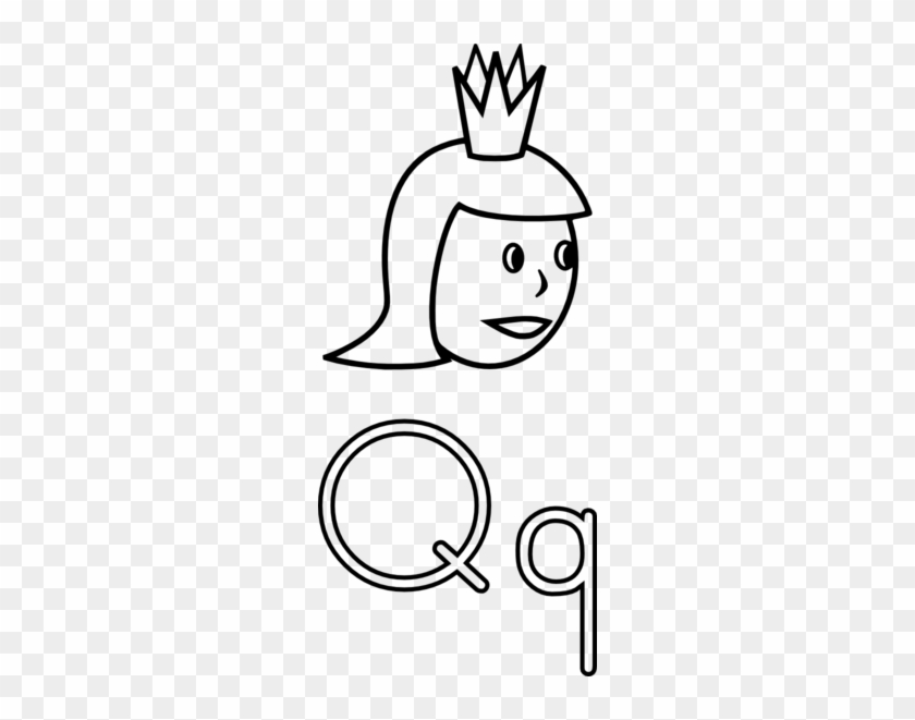 Q Is For Queen - Coloring Book #205084