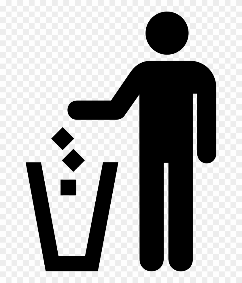 Free Aiga Forward And Right Arow Free Aiga Litter Disposal - Litter Sign #205136