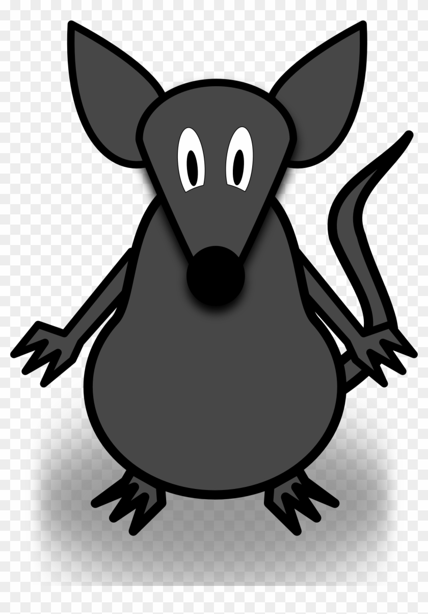 Mice Clipart Tikus - Cartoon Mouse Wall Clock #205220