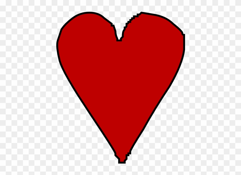 Queen Of Hearts Clip Art At Clker - Heart #205219