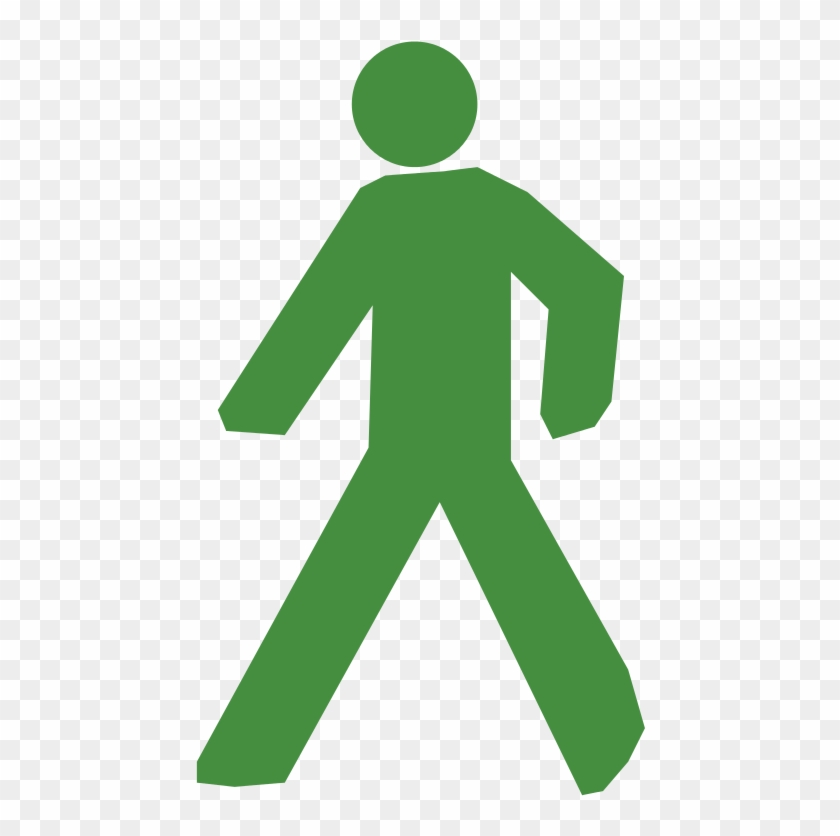File - Walk Icon - Svg - Person Walking Icon Png #205232