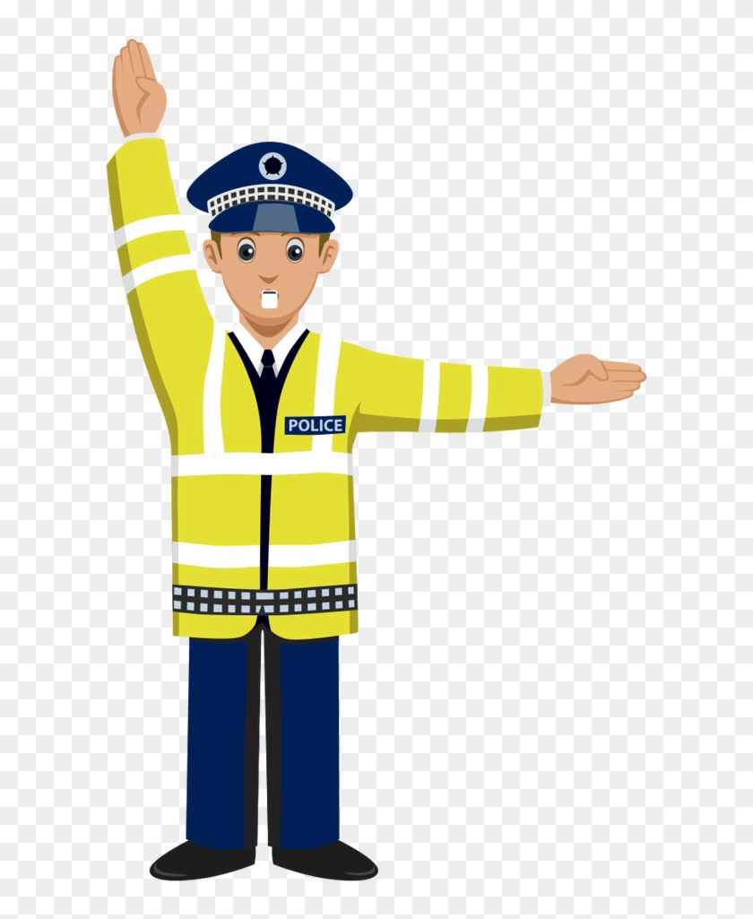 Traffic Police Police Officer Clip Art - Dibujos De Agentes De Transito #205251