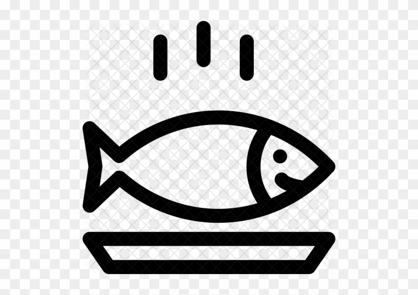 Roast Fish Icon - Food #205262