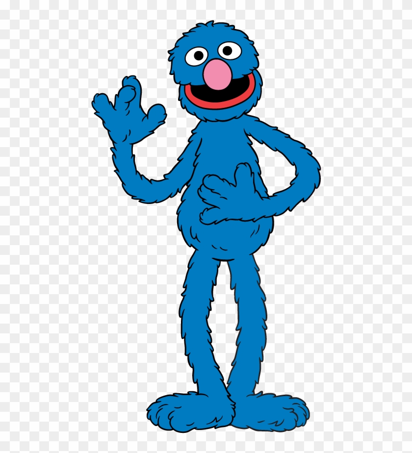 Sesame Street Clipart Grover - Sesame Street Characters Grover #205270