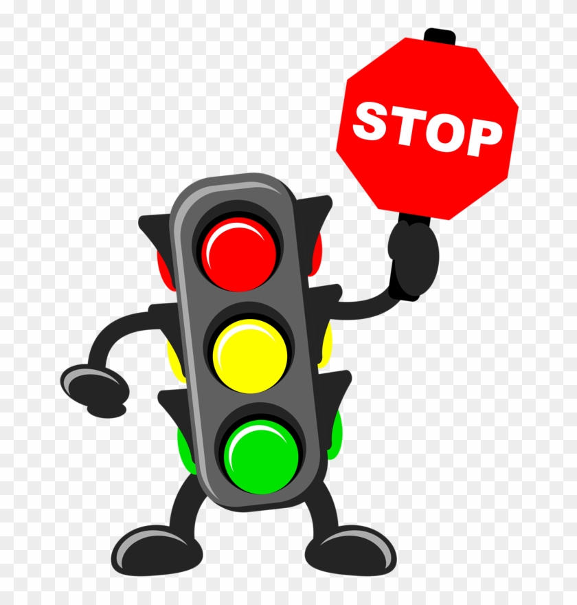 Clip Art - Traffic Light Cartoon #205274