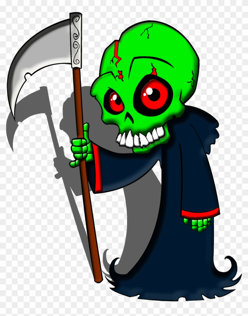 Grim Cliparts - Cartoon Grim Reaper #205369