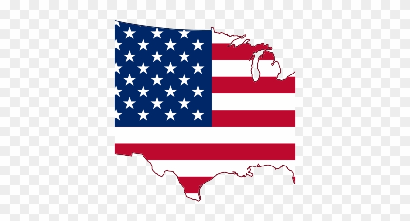 United States Visa Waiver Program/esta And Travel Reminder - Usa Flag #205405