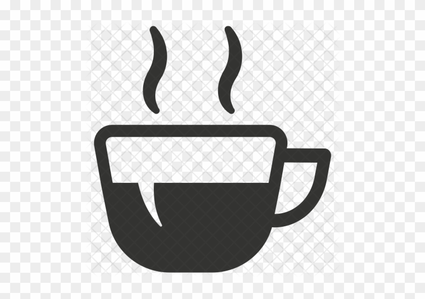 Hot Coffee Icon - Vector Graphics #205490
