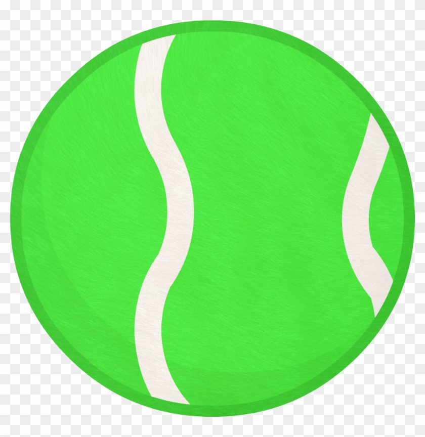 Tennis Ball Side - Inanimate Objects Tennis Ball #205555