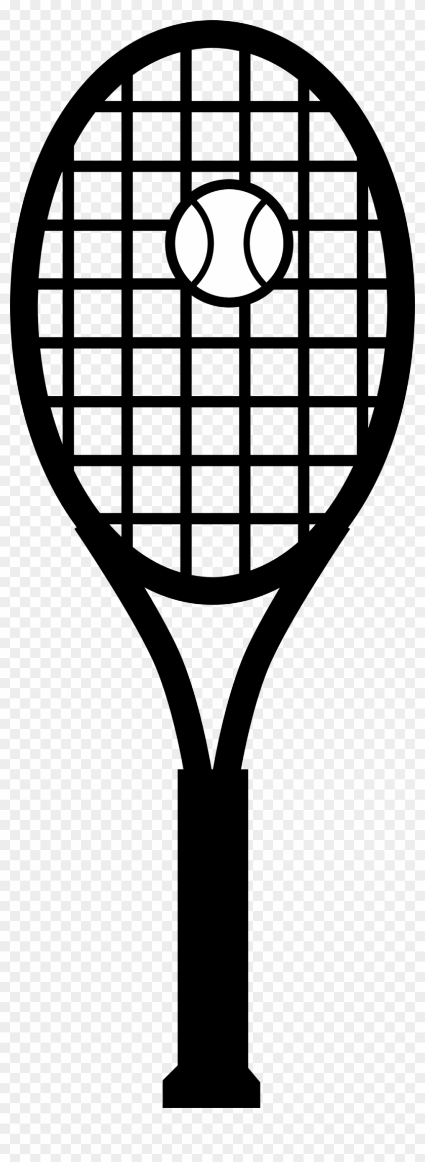 Tennis Racquet And Ball - Tennis Racket Clip Art #205561