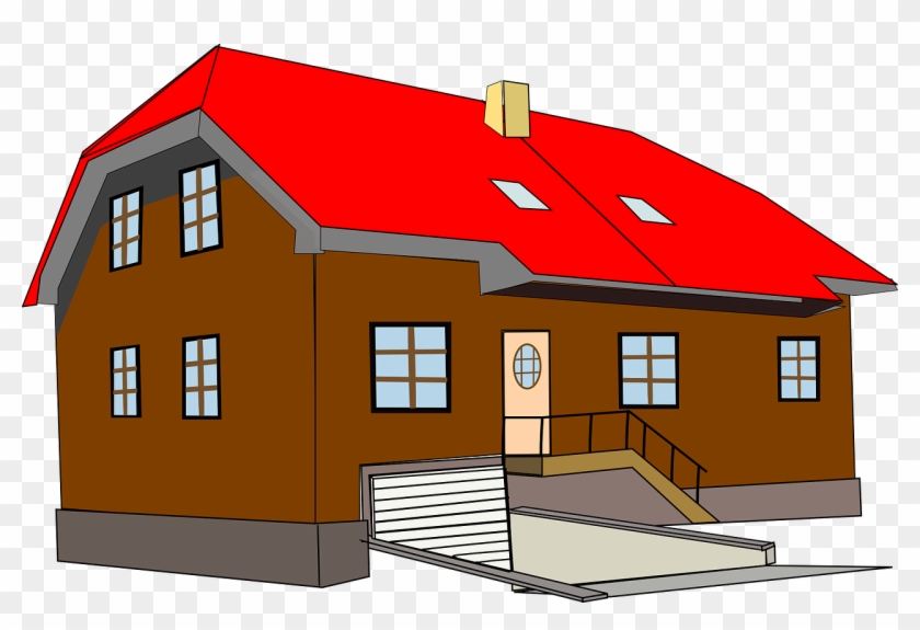 Structure Clipart Transparent Building - Two Story Building Png #205584