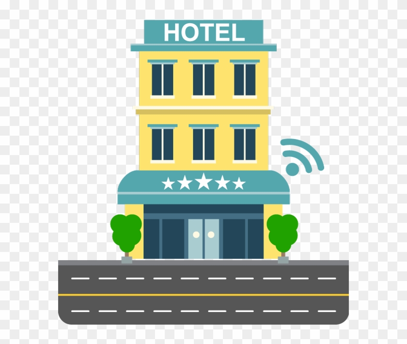 Secure Wi - Hotel Building Png #205593