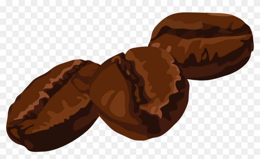 Coffee Bean Cafe - Coffee Beans Vector Png #205616