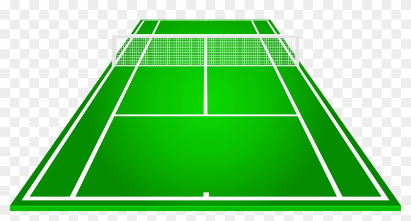 Tennis Court Png Clipart In Category Sport Png / Clipart - Clip Art Tennis Court #205691