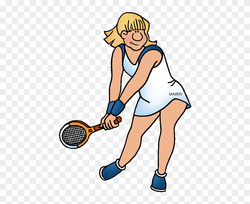 Famous People From Florida Chris Evert - Tennis Clipart Martin #205701