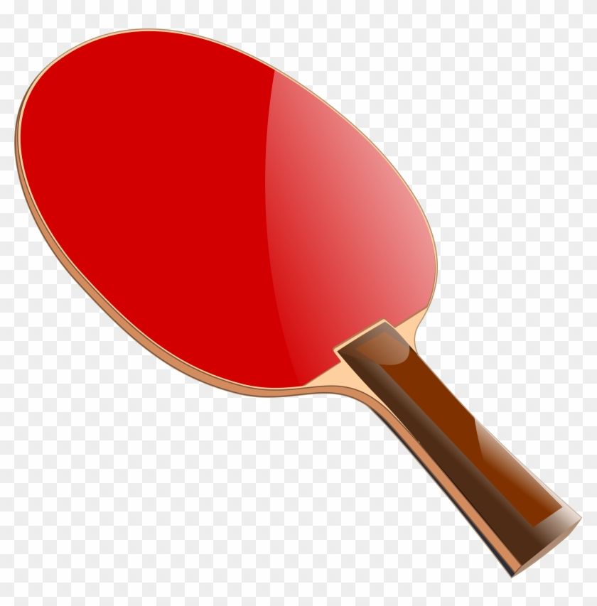 Bat Clipart Ping Pong - 卓球 ラケット フリー 素材 #205704