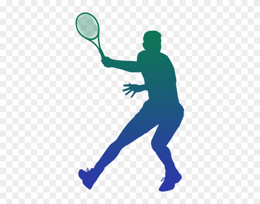 To 1 Teacher - Tennis Player Silhouette Png #205705