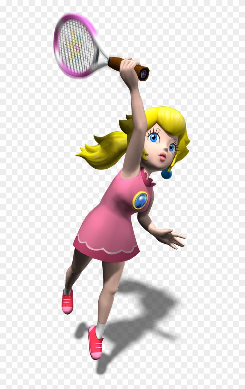 500px-peach Mpt Artwork - Mario Power Tennis Peach #205748