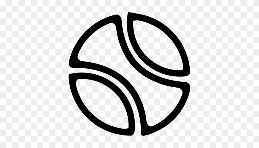 Tennis Ball Vector - Tennis Ball Vector #205839